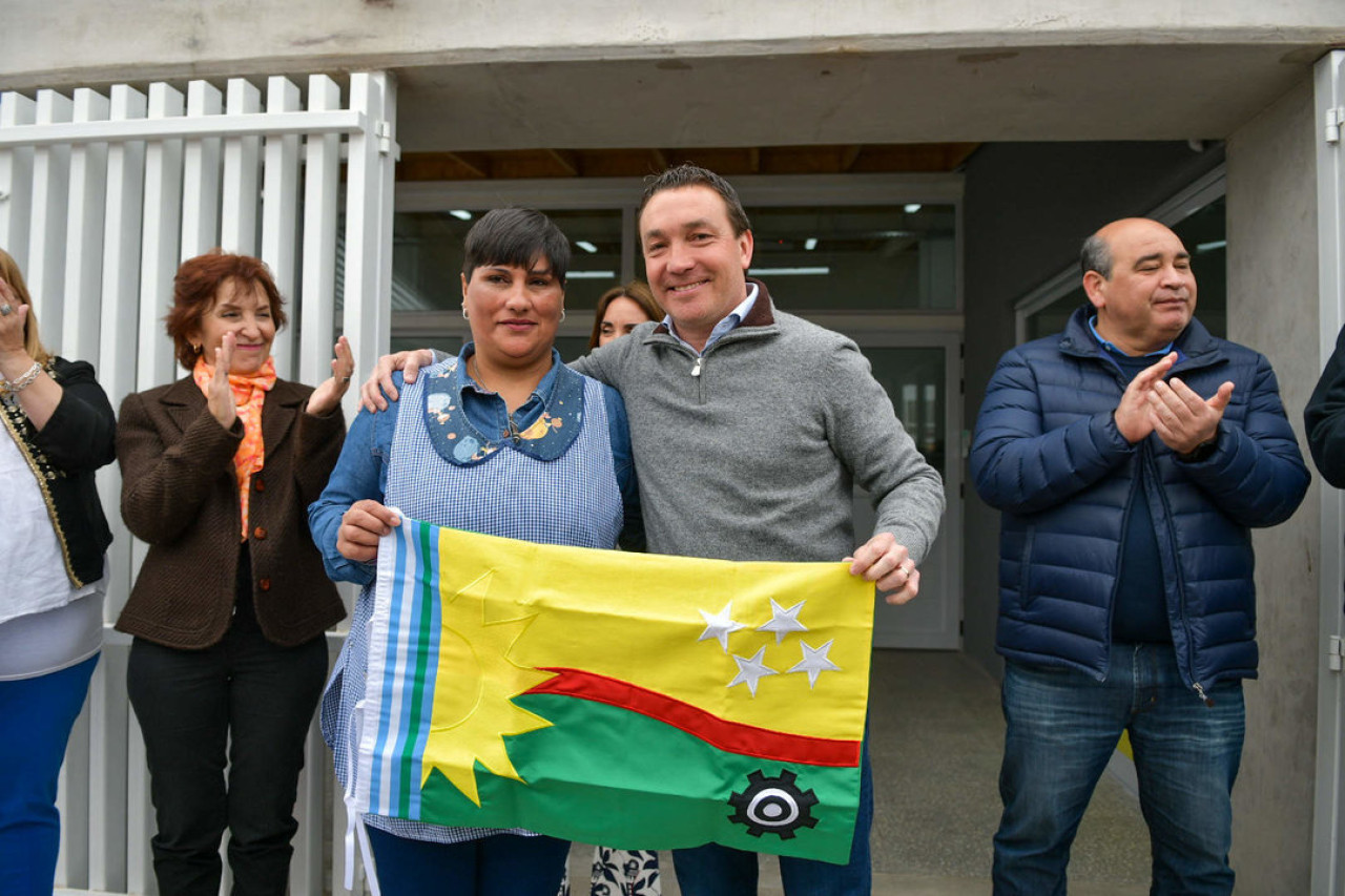 Andrés Watson inauguró nuevo Centro de Desarrollo Infantil en Florencio Varela. Foto: Prensa.