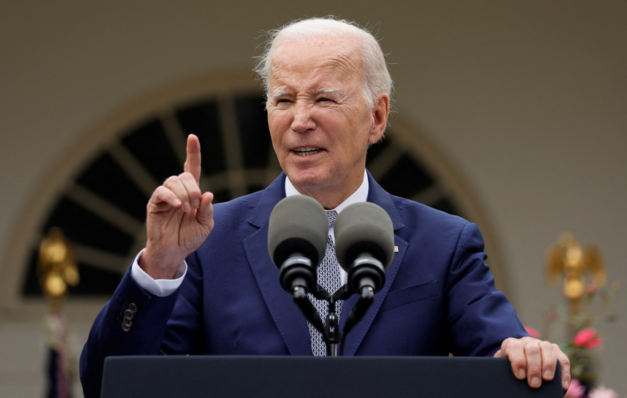 Joe Biden, presidente de Estados Unidos. Foto: Reuters.