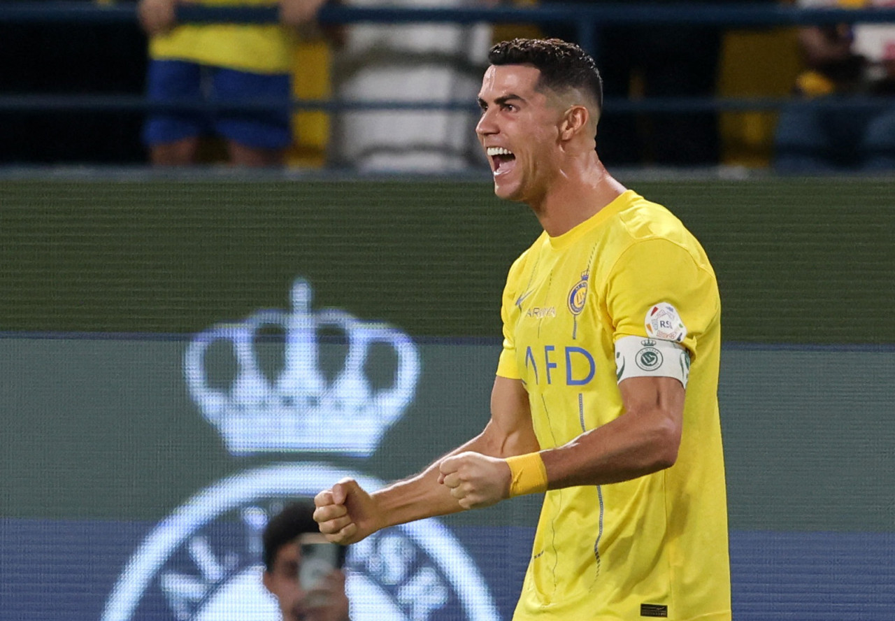 Cristiano Ronaldo en el Al Nassr. Foto: REUTERS.