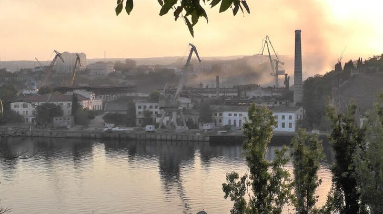 Ataque a la Flota rusa del mar Negro. Video: Reuters.