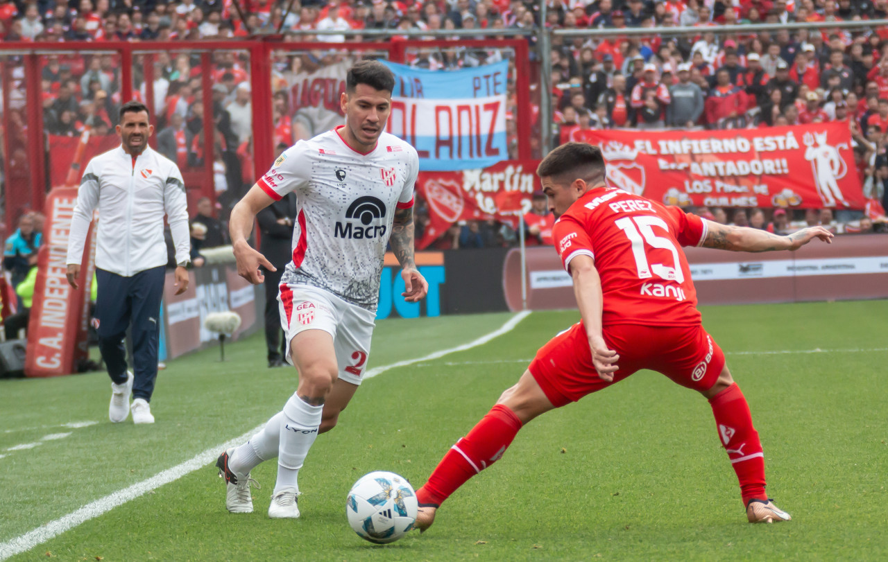 Independiente desperdició la chance de llegar a la cima de la Copa de la Liga. Foto: NA.