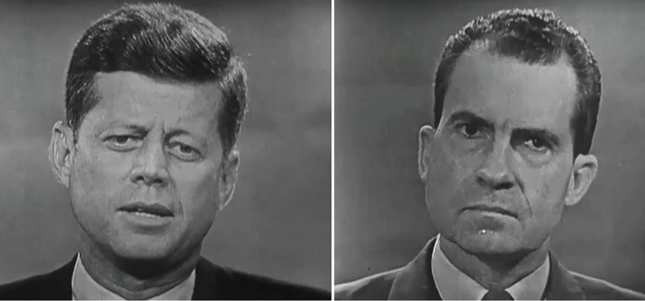 Debate Kennedy-Nixon. Foto: Captura de pantalla.