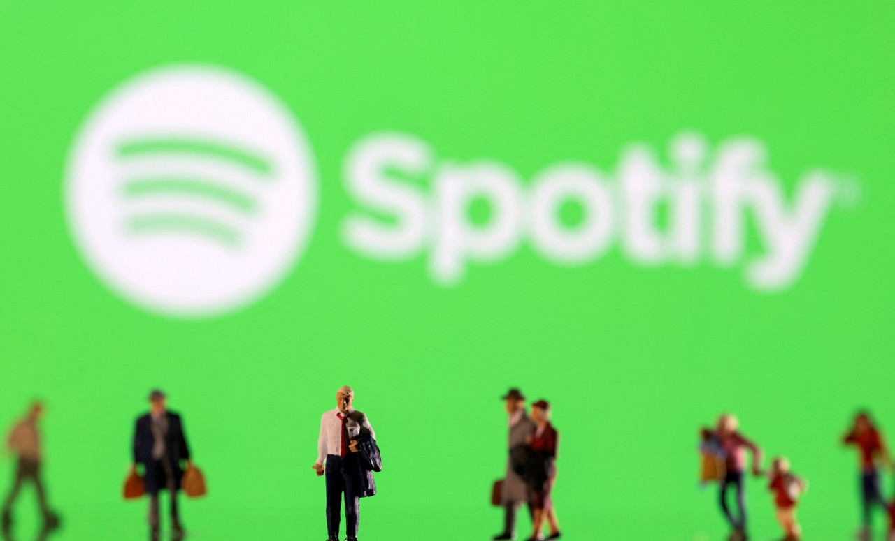 Logo de Spotify. Foto: Reuters.