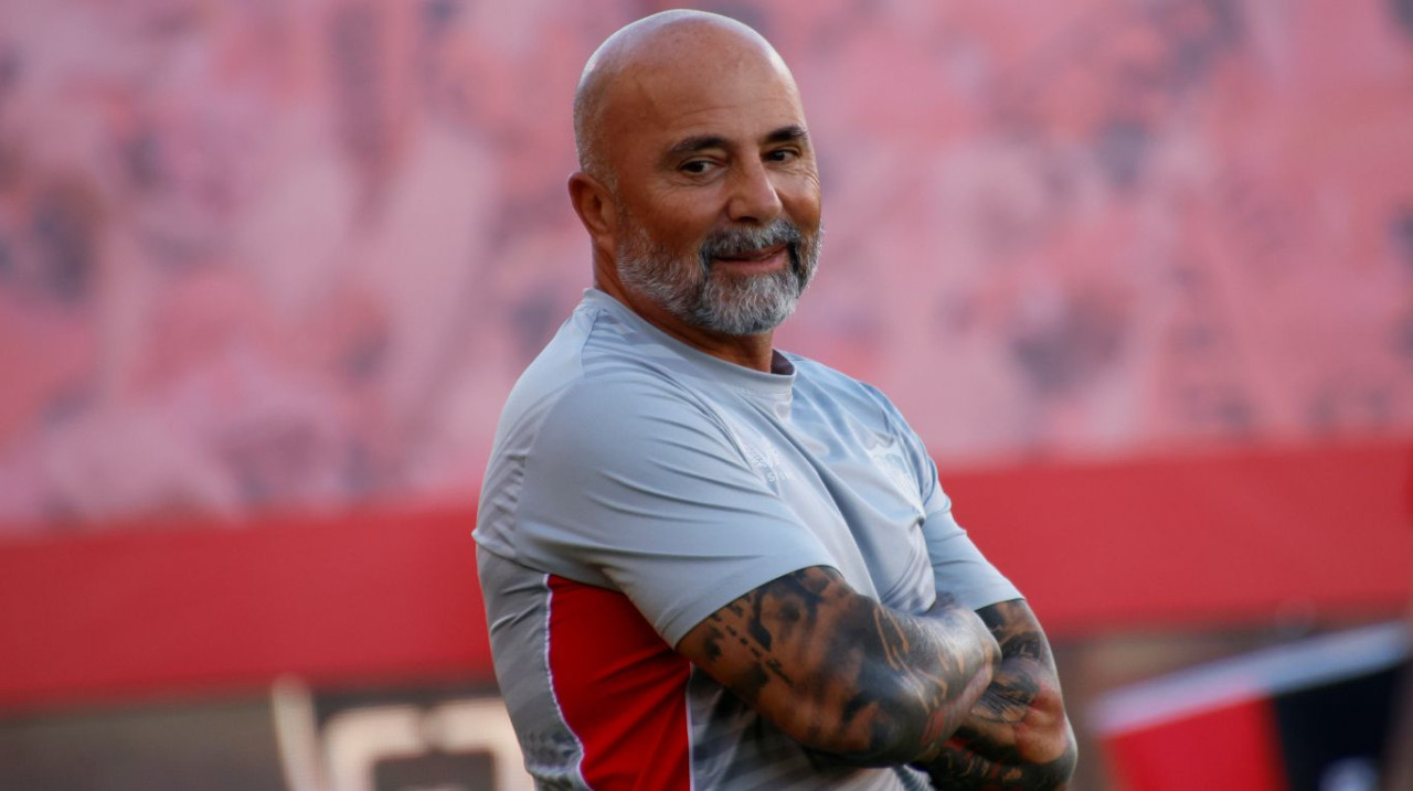 Jorge Sampaoli, DT. Foto: EFE