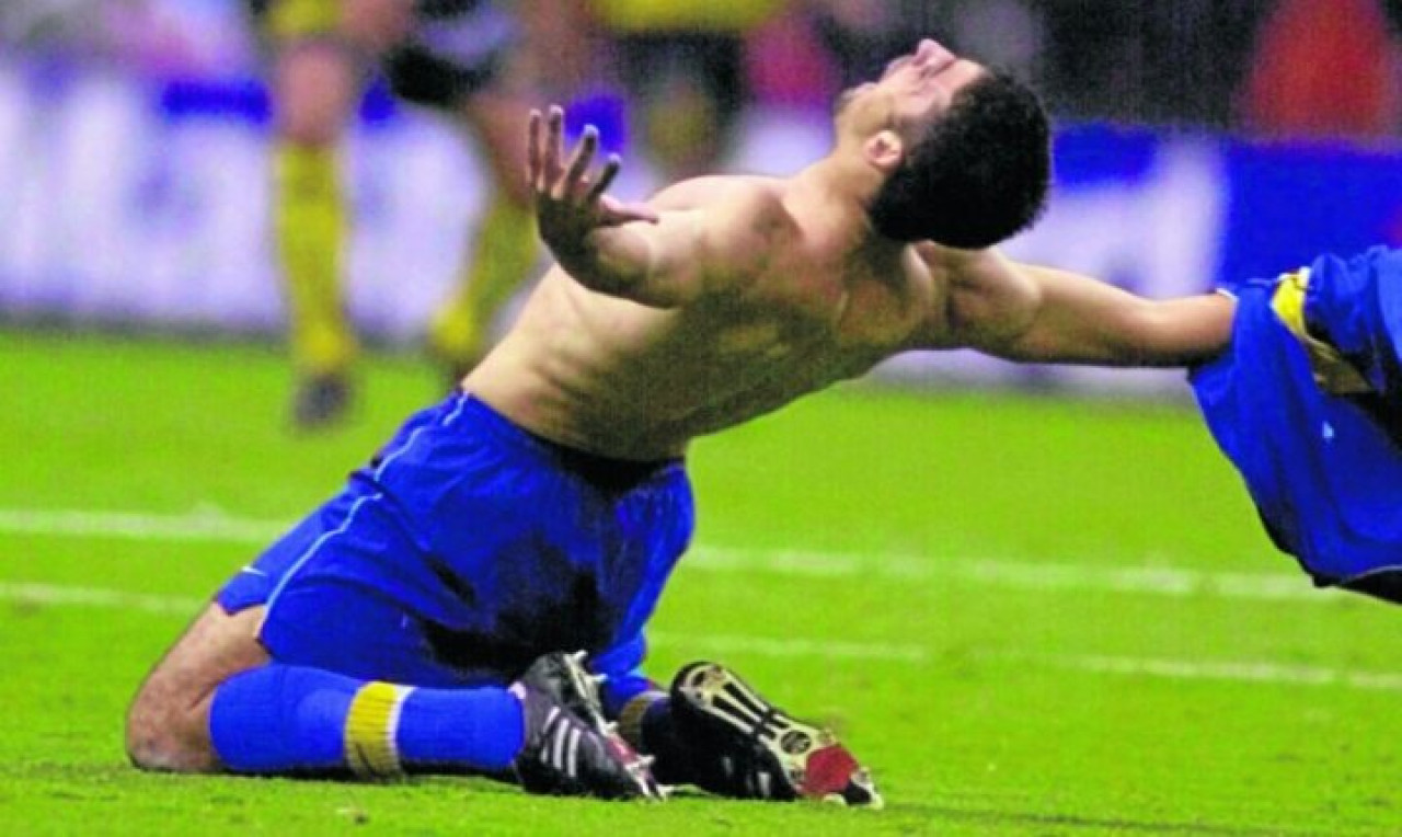 Walter Samuel y el desahogo ante América de México. Foto: Archivo.