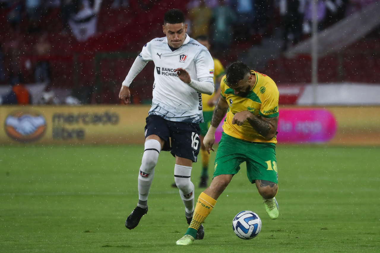 Copa Sudamericana, Liga de Quito vs. Defensa y Justicia. Foto: EFE.