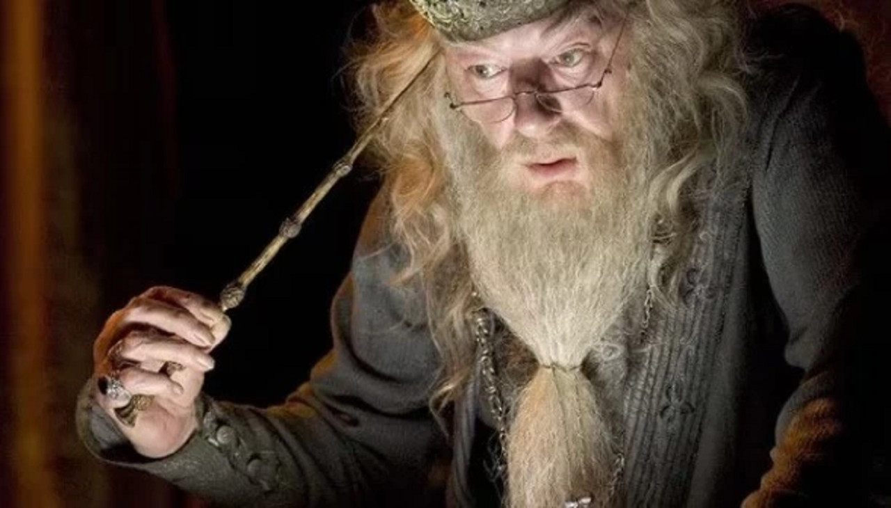 Michael Gambon como Albus Dumbledore. Foto: NA.