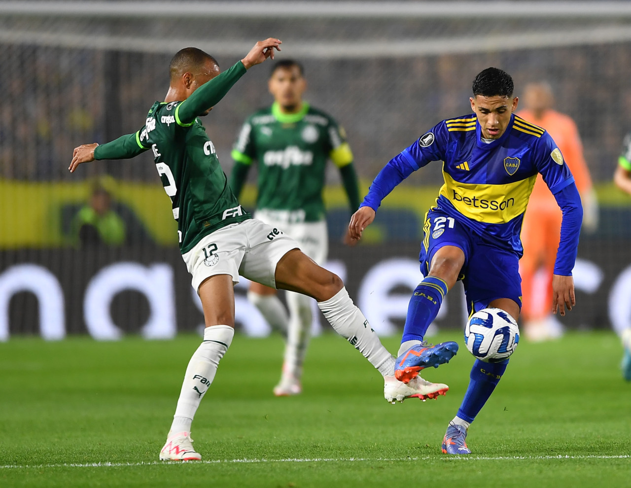 Ezequiel "Equi" Fernández; Boca Juniors vs Palmeiras; Copa Libertadores. Foto: Télam.