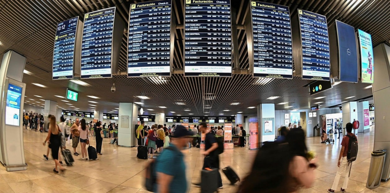 Aeropuerto de España. Foto: EFE