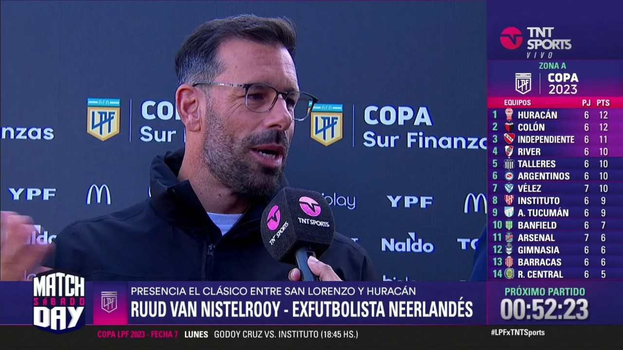 van Nistelrooy. Foto: TNT Sports