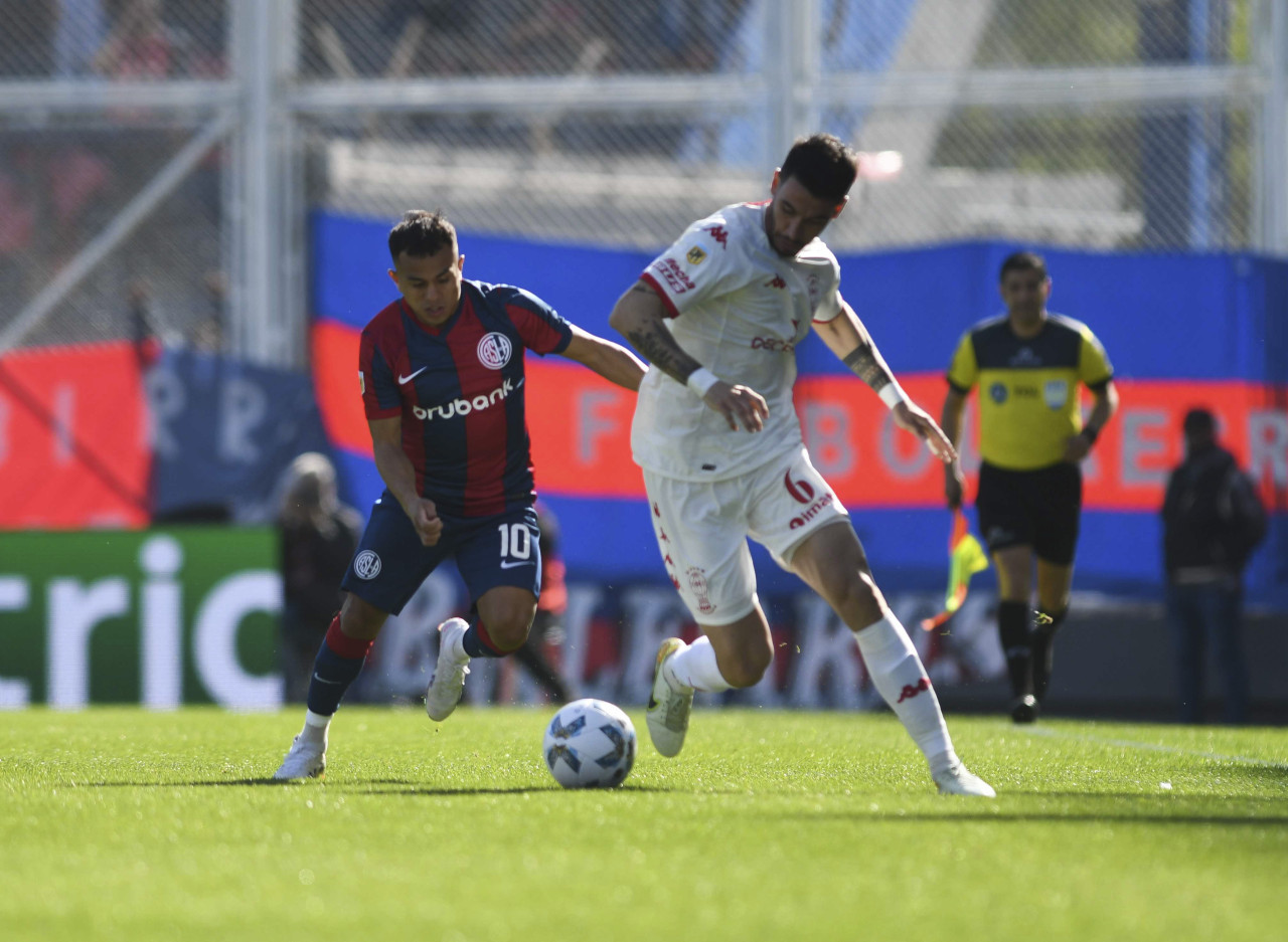 San Lorenzo vs. Huracán; Copa de La Liga. Foto: Télam.