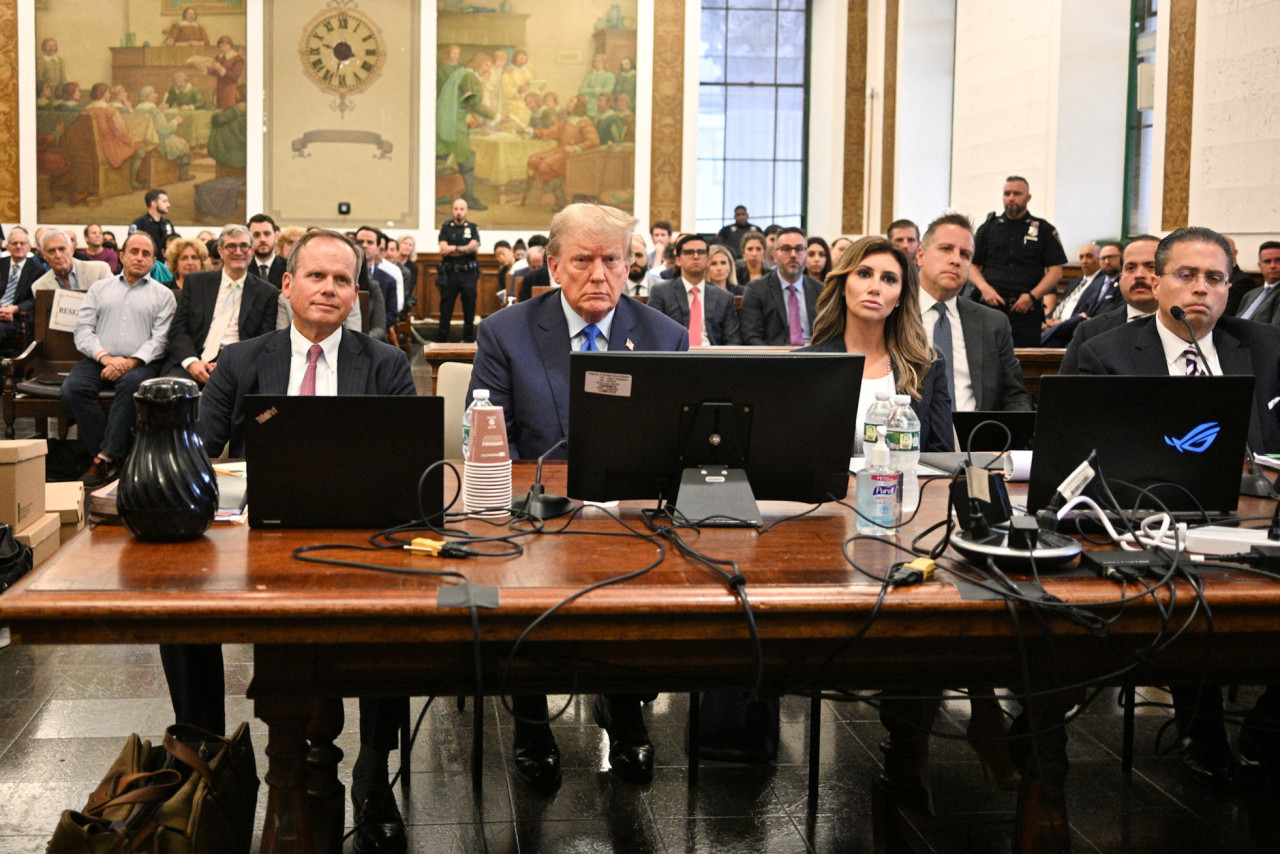 Comenzó el juicio por fraude civil contra Trump. Foto: Reuters.