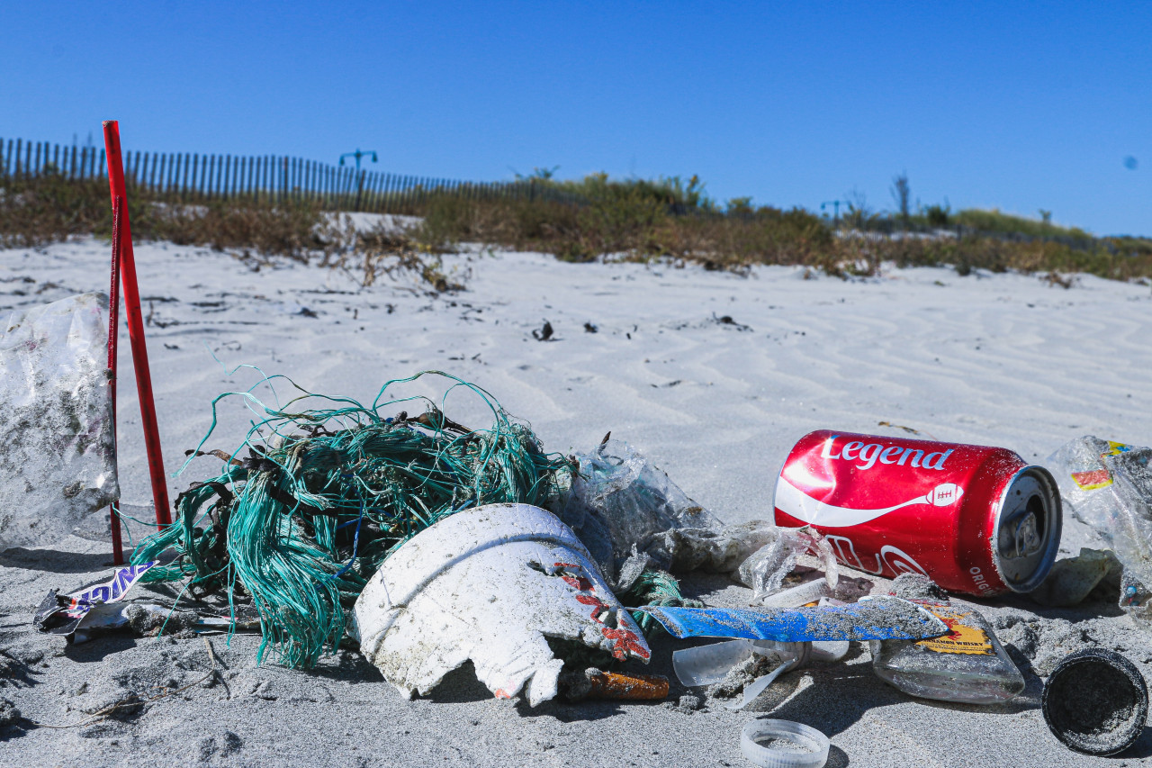 Basura, plásticos, contaminantes, microplásticos. Foto: Unsplash