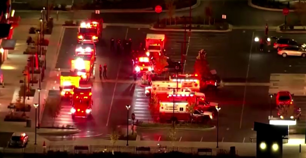 Tiroteo en universidad de Baltimore. Foto: captura Reuters.