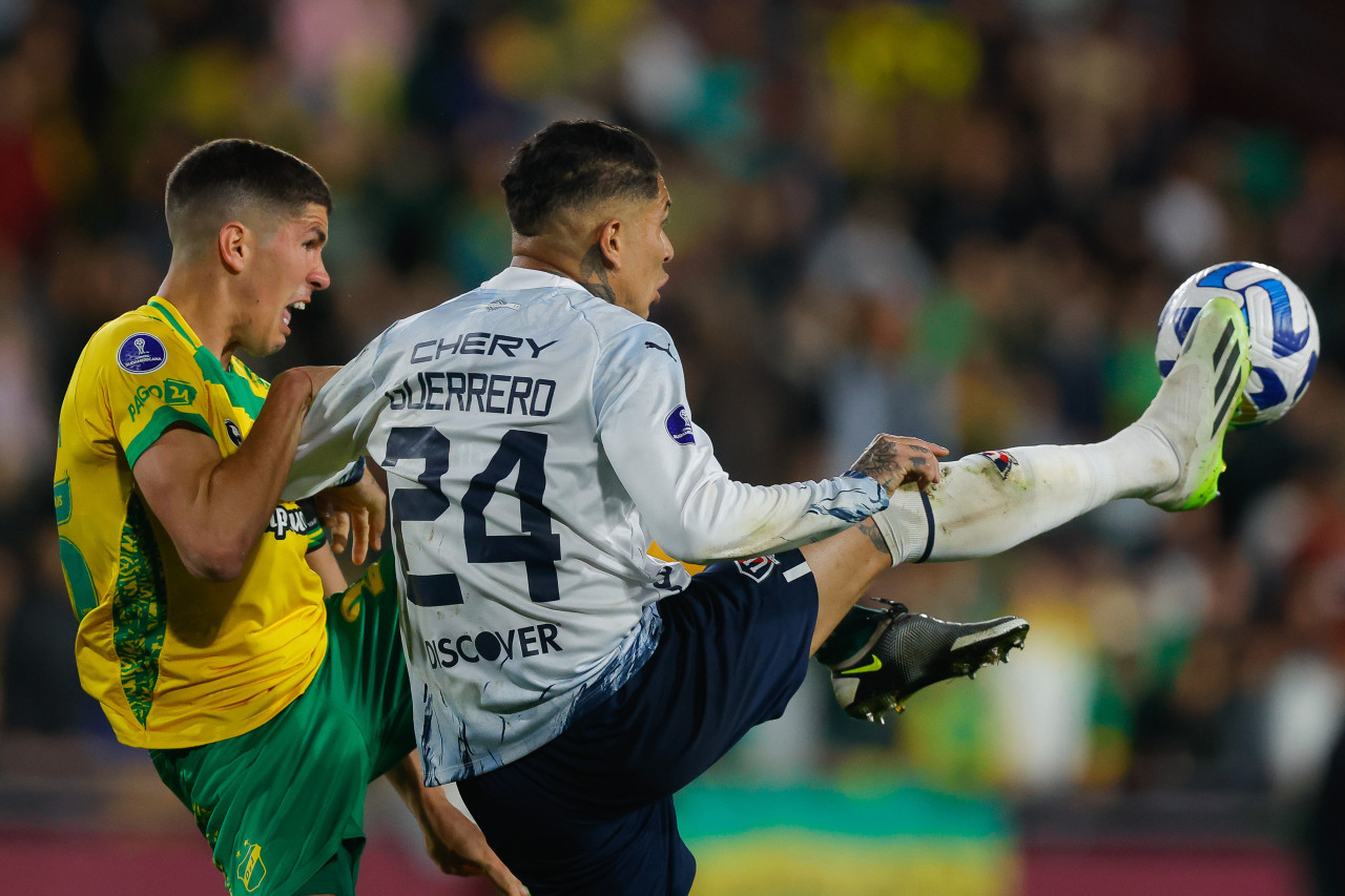 Copa Sudamericana, Defensa y Justicia vs. Liga de Quito. Foto: EFE.