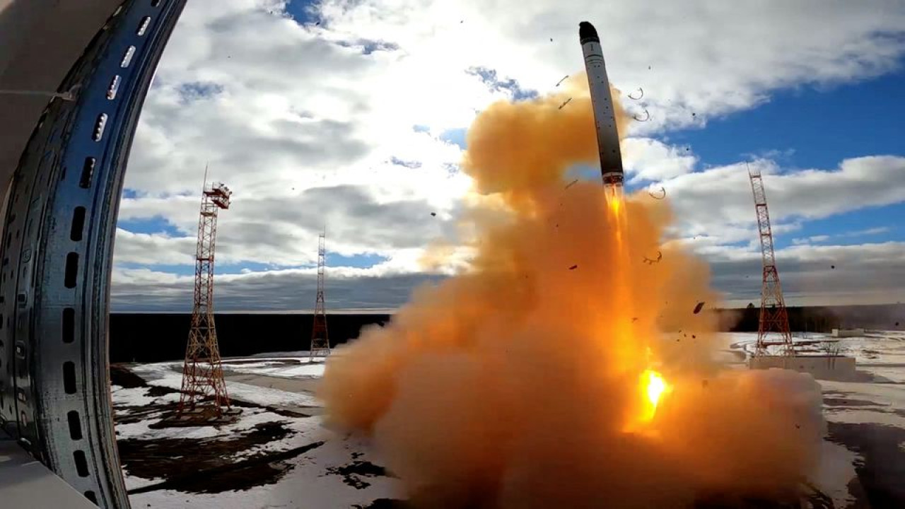 Pruebas con el SATÁN 2. Foto: Reuters.