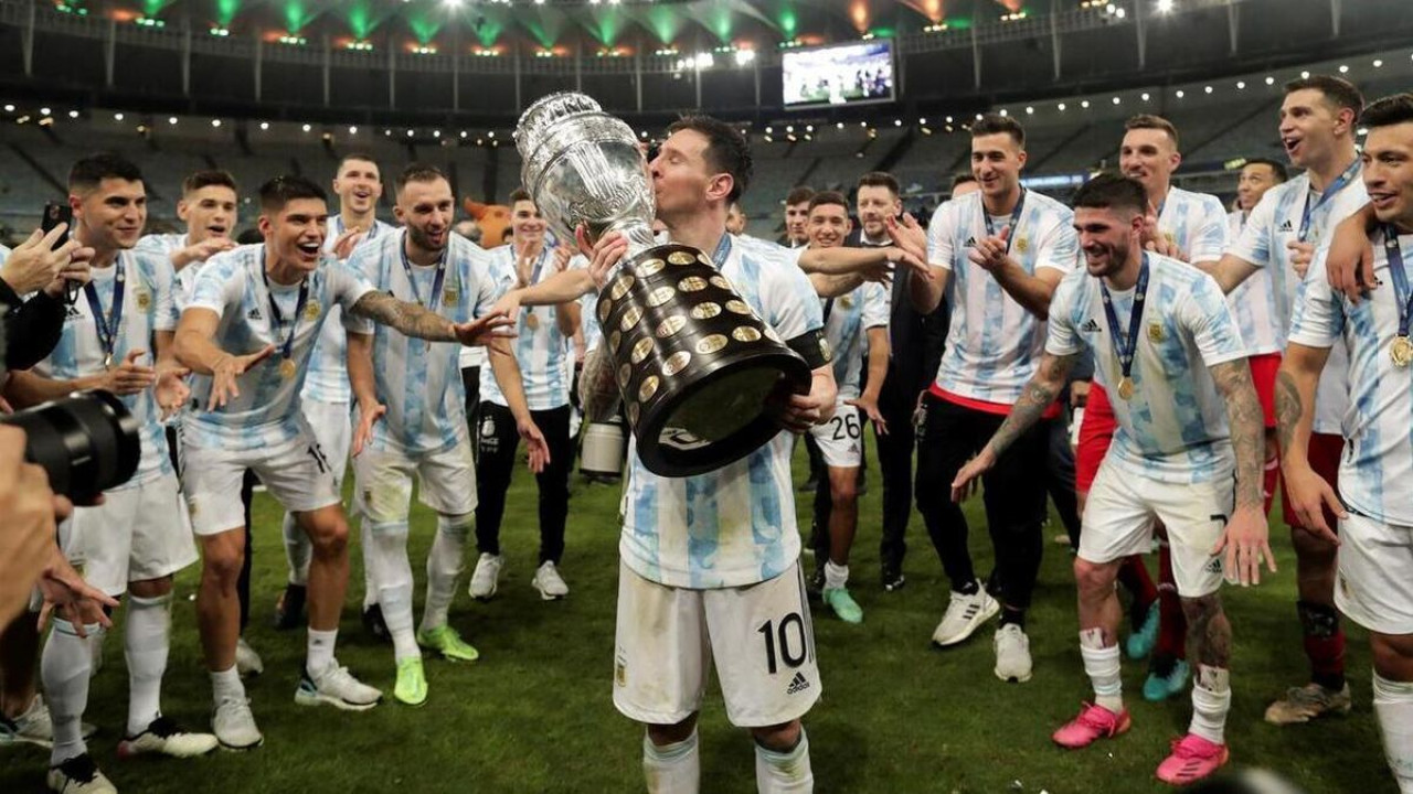 Argentina campeón de la Copa América. Foto: Télam