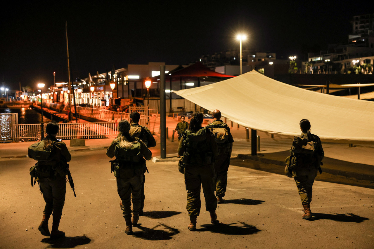 Patrulla de soldados de Israel. Foto: Reuters.