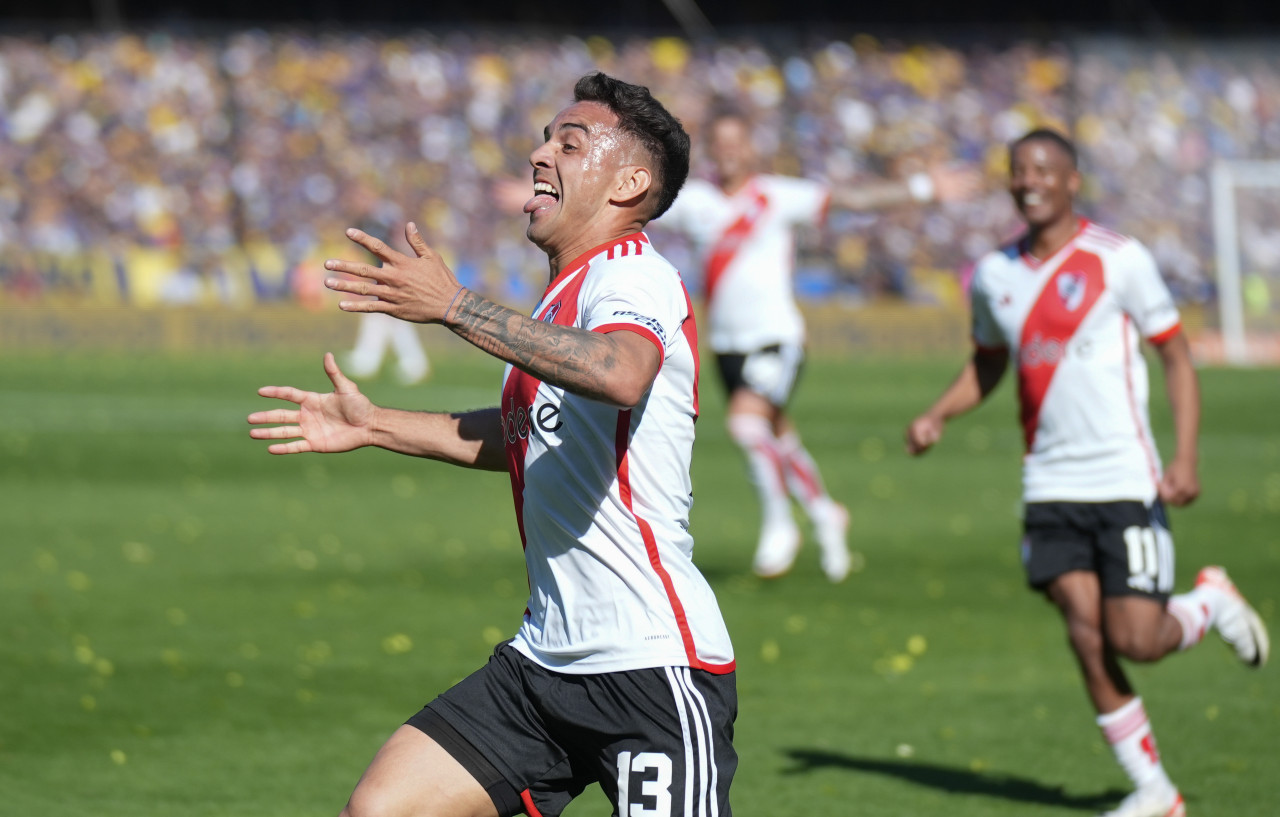 Enzo Díaz, jugador de River. Foto: NA.