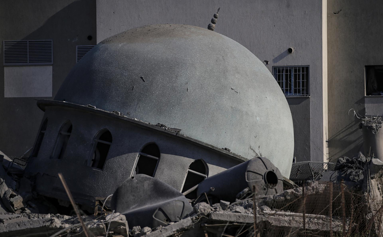 Ataque de Israel en Gaza. Foto: EFE