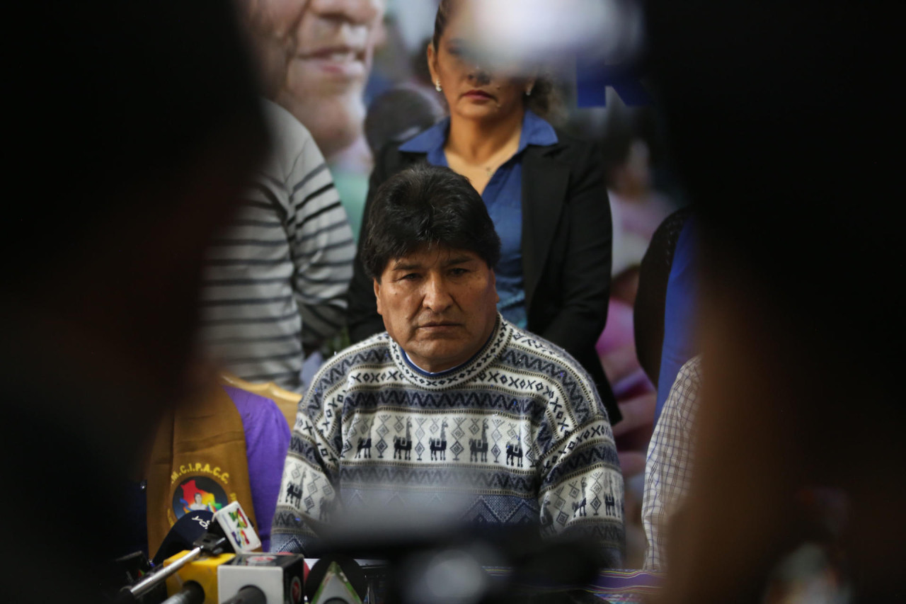 Evo Morales. Foto: EFE.