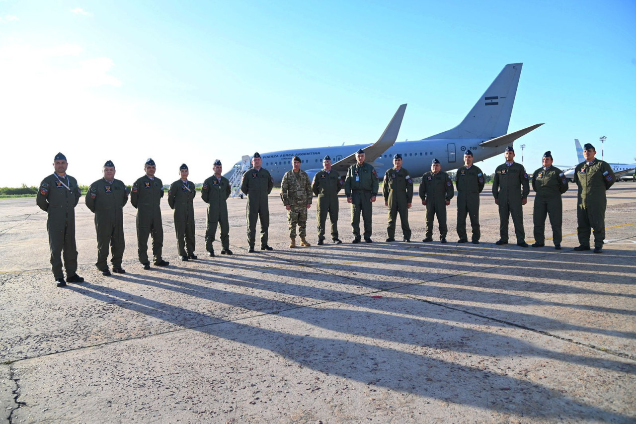 Parte el segundo avión para repatriar argentinos de Israel. Foto: Télam.