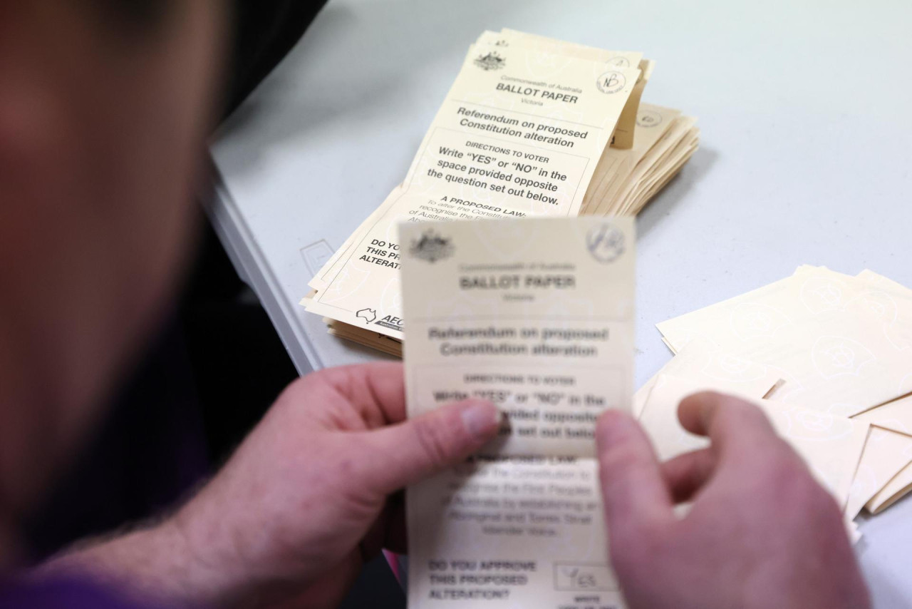 Referéndum en Australia sobre derechos a los aborígenes. Foto: EFE.