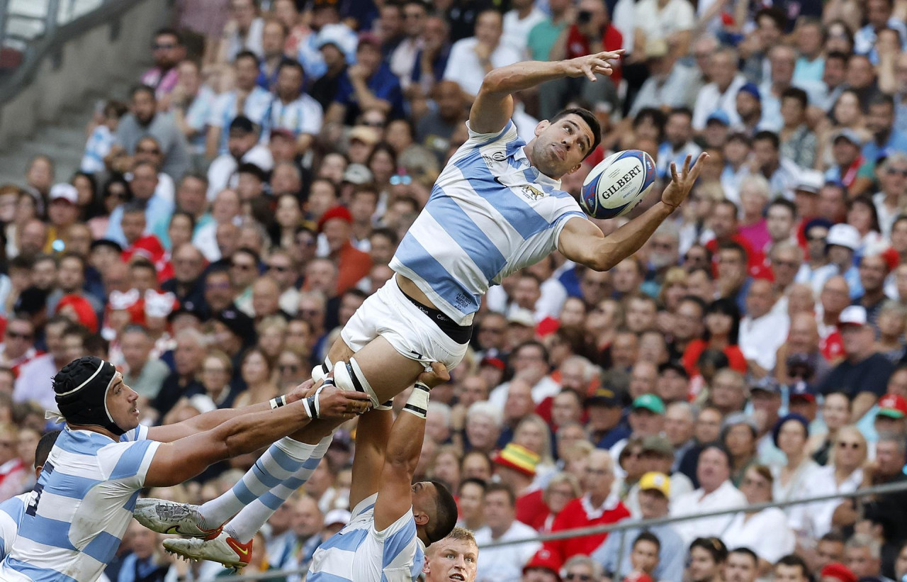 Los Pumas, Mundial de rugby. Foto: Télam