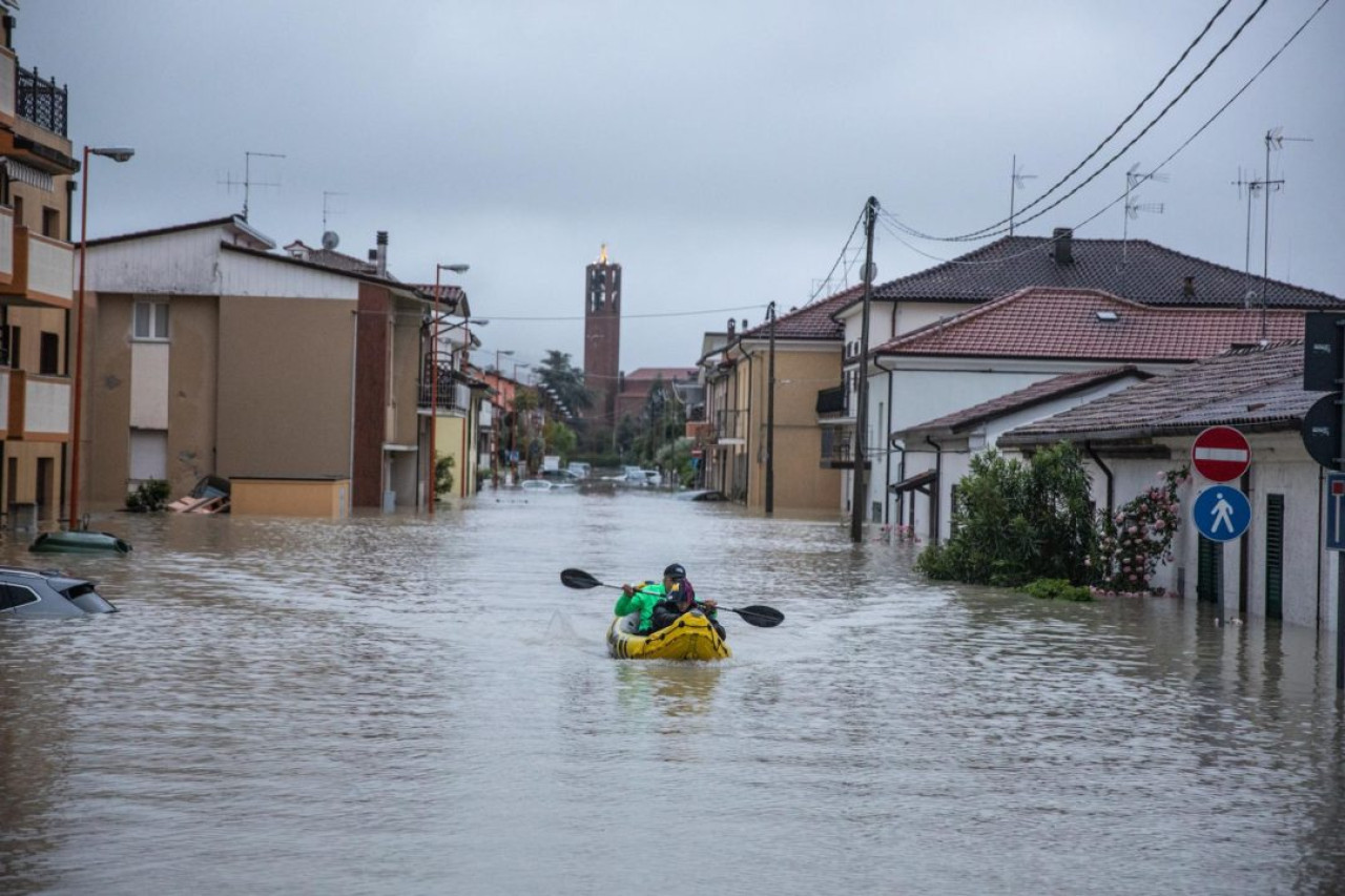 Inundaciones. Foto: EFE