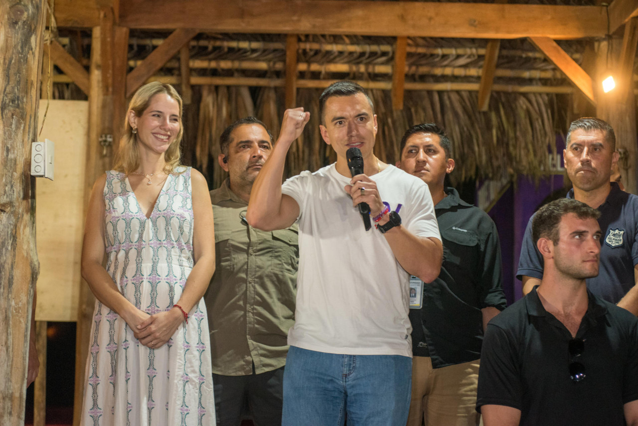 Daniel Noboa ganó las elecciones de Ecuador. Video: EFE.