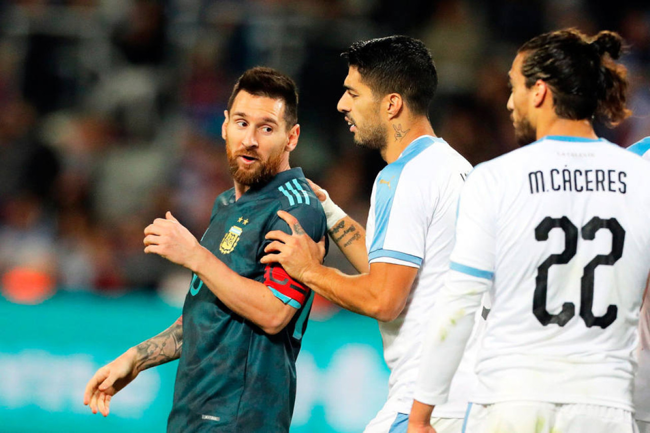 Lionel Messi y Luis Suárez. Foto: EFE