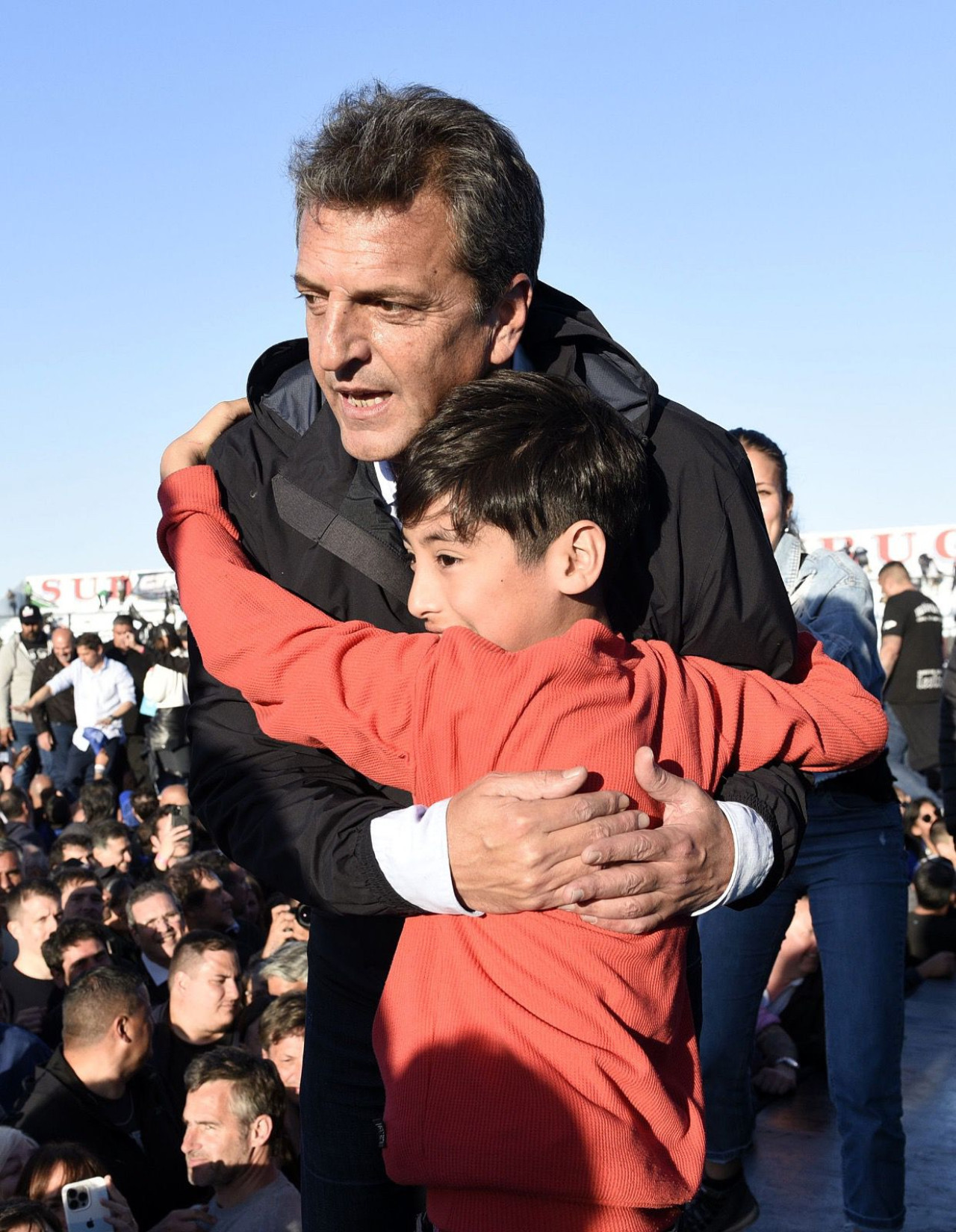 Sergio Massa, acto por el Día de la Lealtad. Foto: prensa