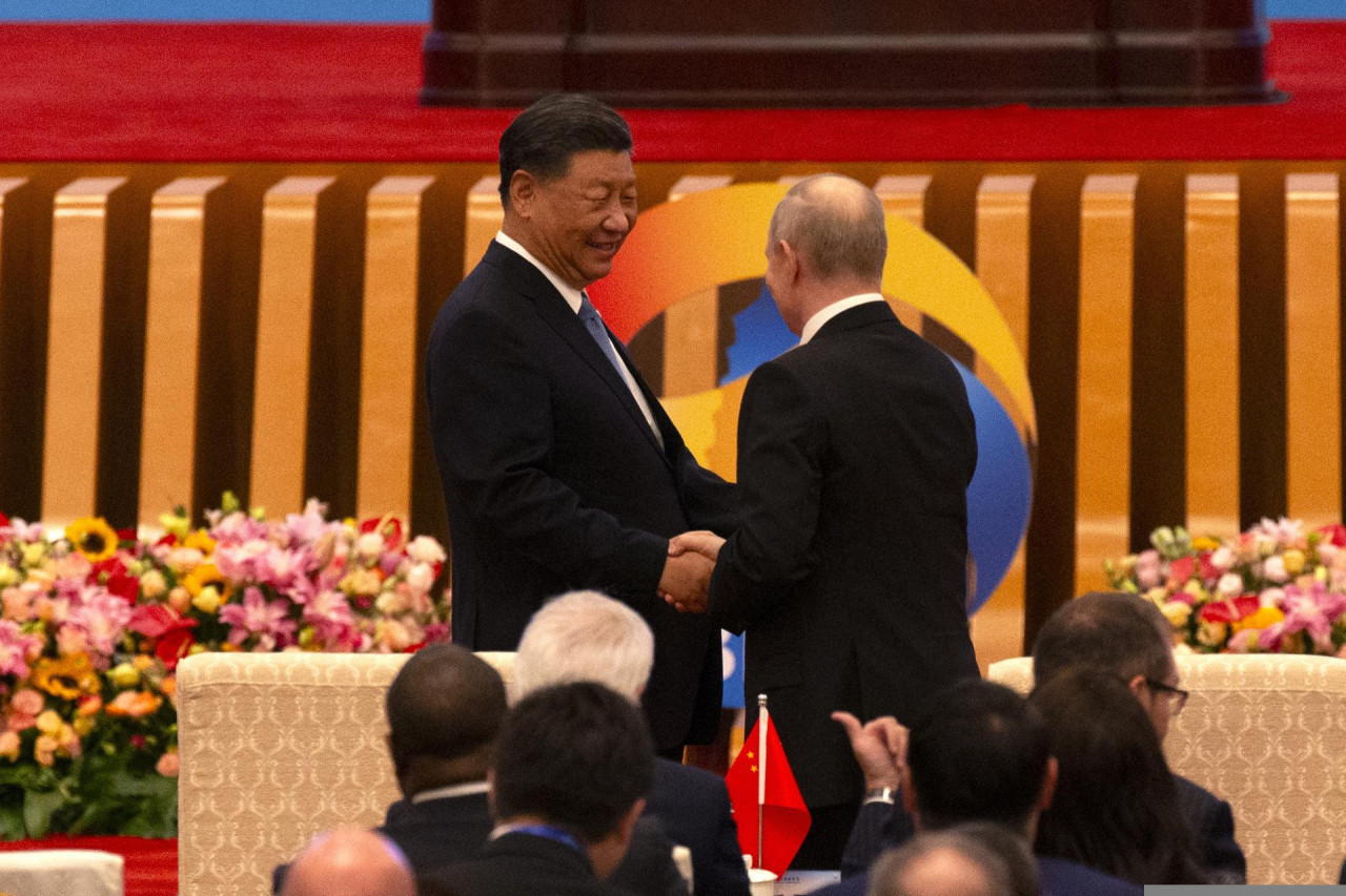 Xi Jinping y Putin. Foto: EFE