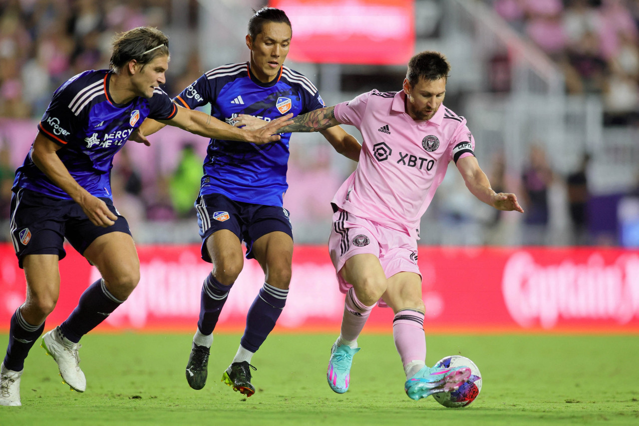 Lionel Messi en la MLS. Foto: NA.