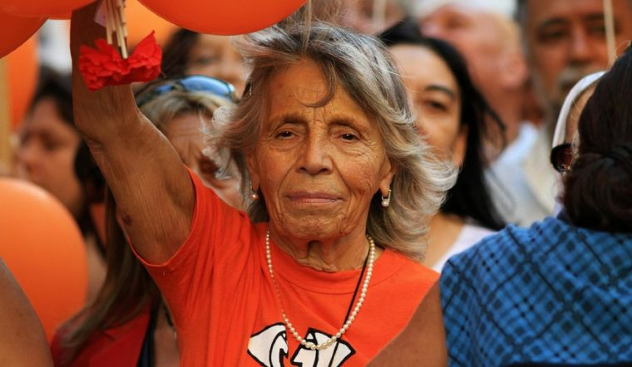 Sonia Torres, Abuelas de Plaza de Mayo. Foto: Cadena 3