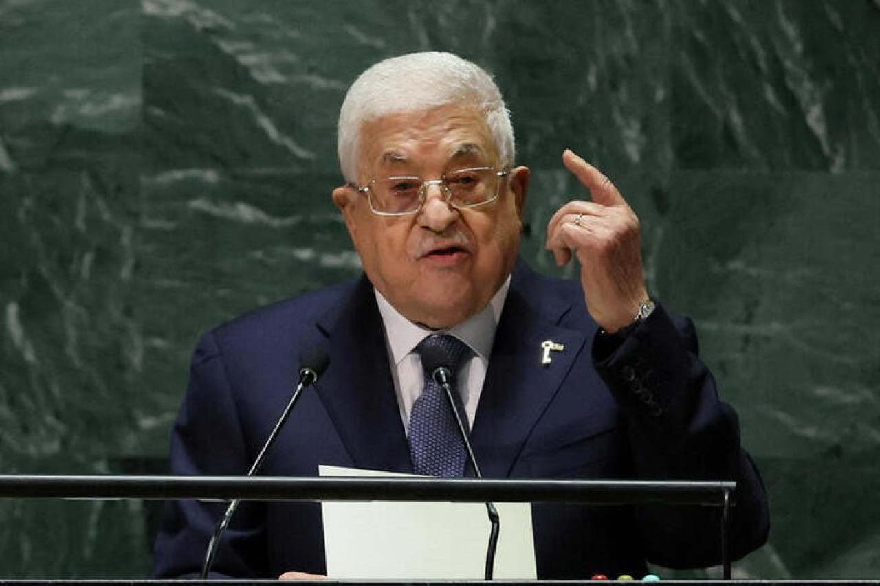 Mahmud Abbas, presidente de Palestina. Foto: REUTERS.