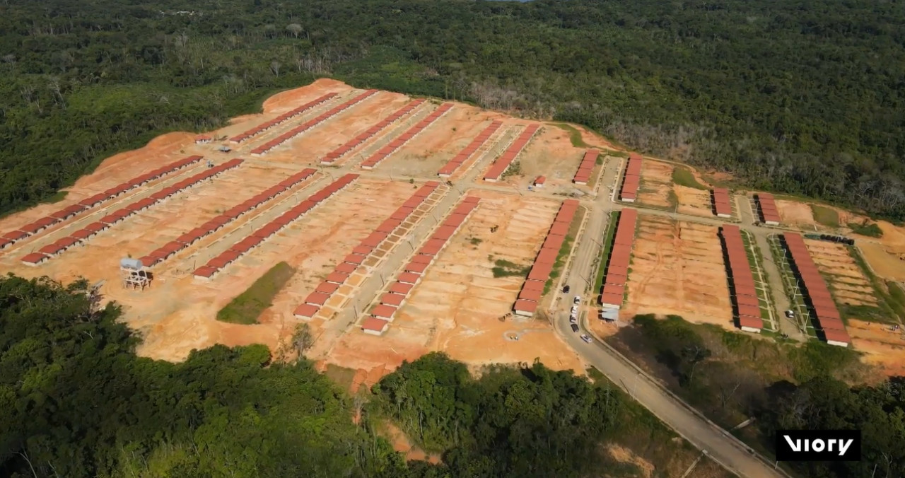 El complejo al que se trasladarían los habitantes de la isla Carti Sugtupu. Foto: Viory.