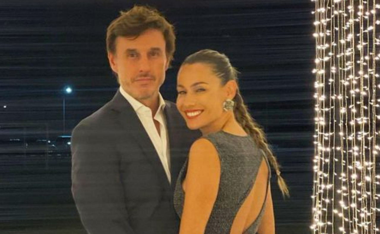 Pampita y Roberto García Moritán. Foto: Instagram.