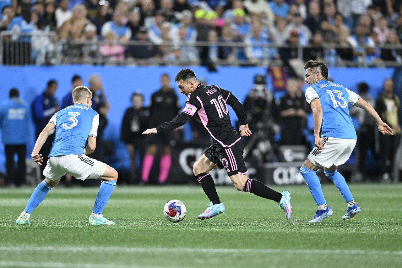 Lionel Messi, MLS. Foto: Télam