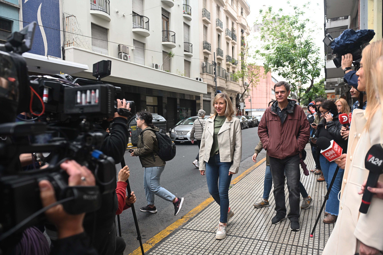 La candidata presidencial del Frente de Izquierda y de los Trabajadores-Unidad (FIT-U), Myriam Bregman. Télam