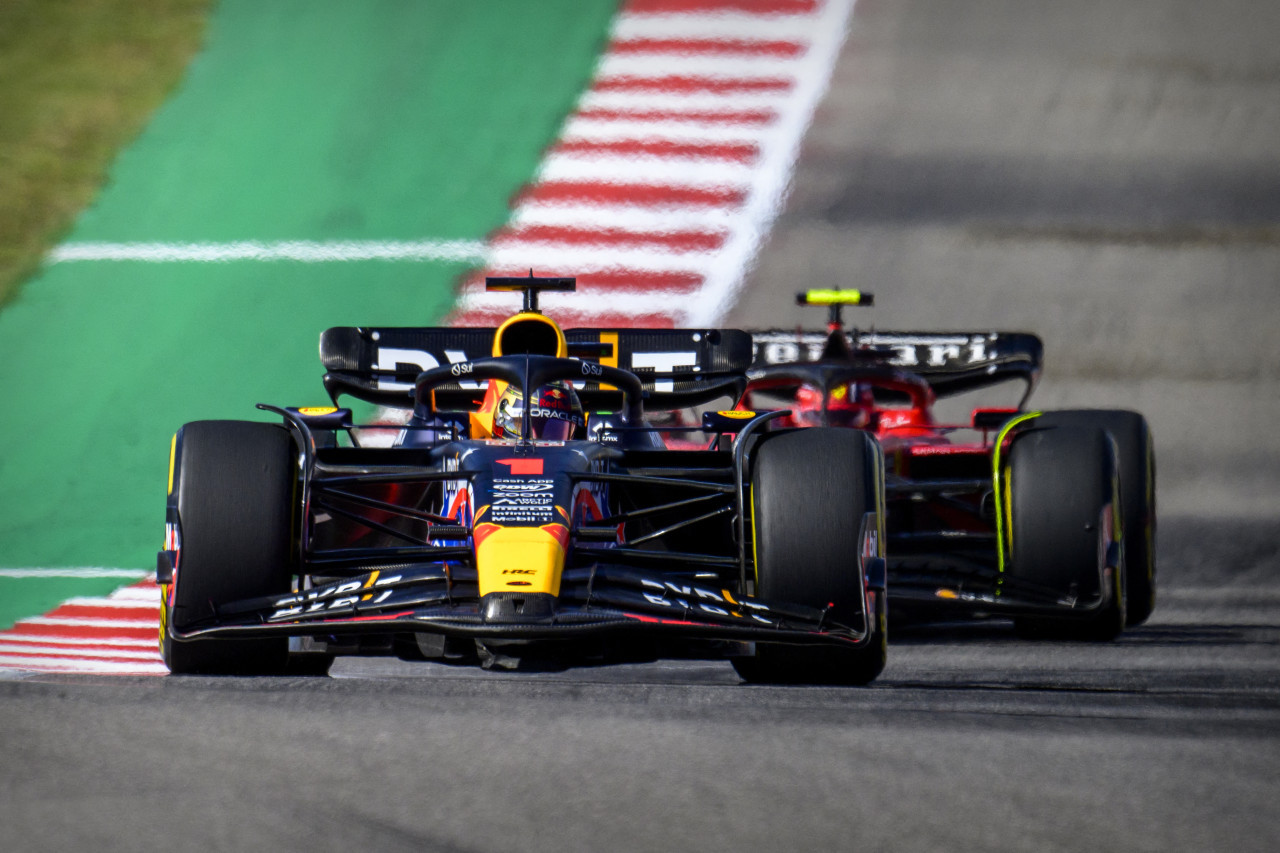 Max Verstappen en el Gran Premio de Estados Unidos. Foto: REUTERS.