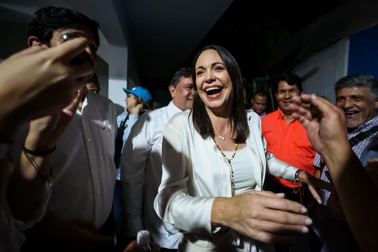 María Corina Machado. Foto: EFE.