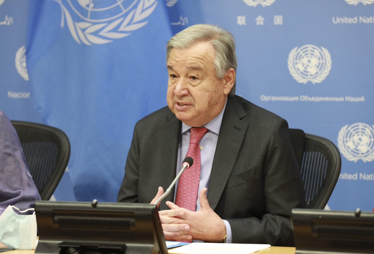 Antonio Guterres, ONU. Foto: NA.