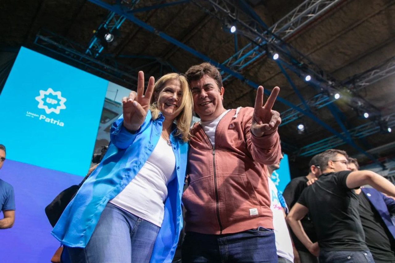 Verónica Magario y Fernando Espinoza. Foto: Instagram.