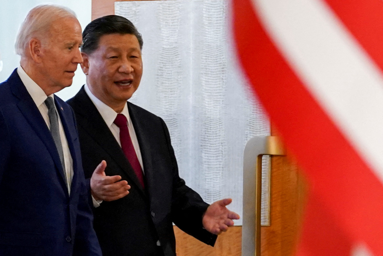 Xi Jinping y Joe Biden. Foto: Reuters.