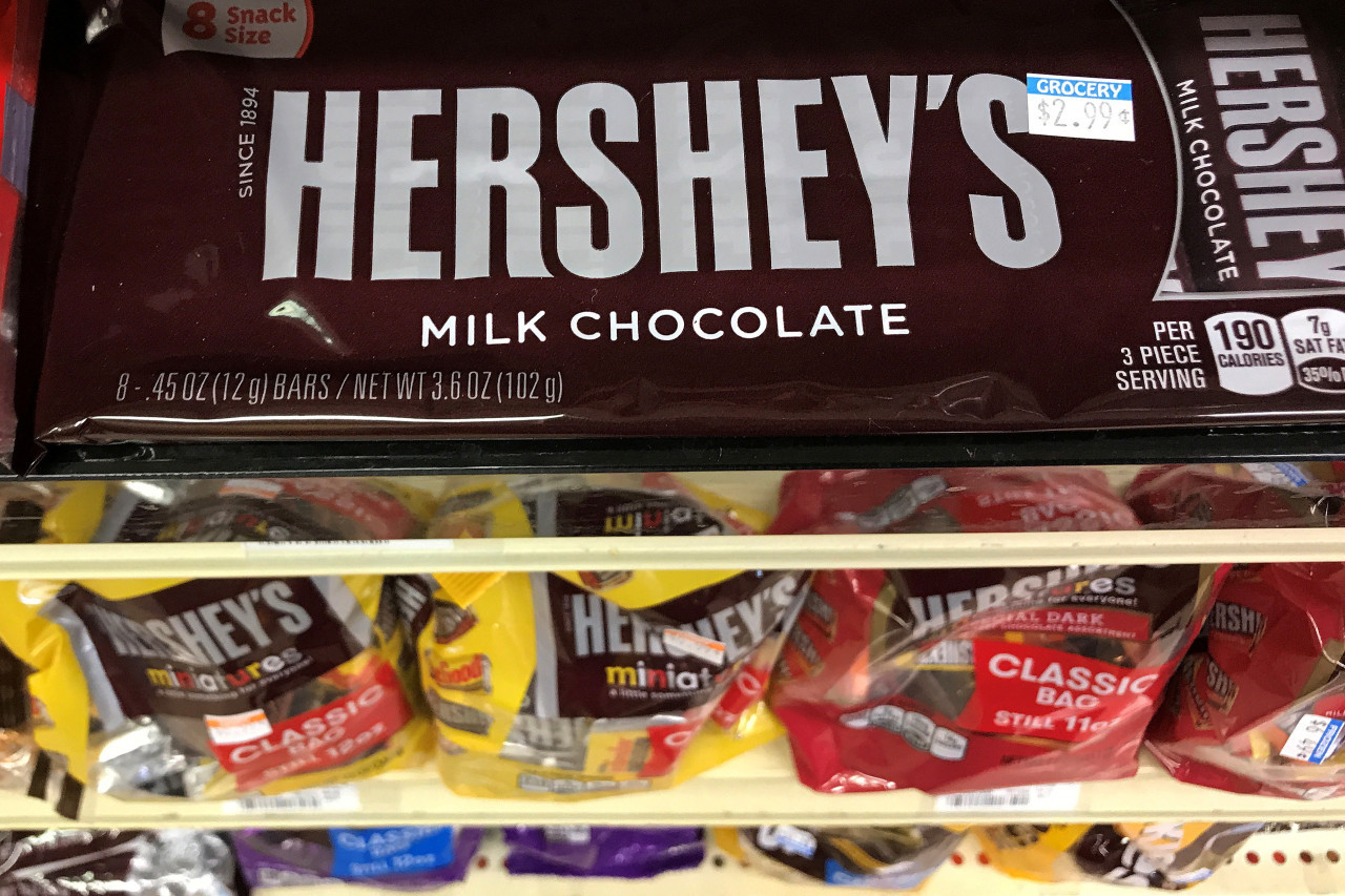 Hersheys en la mira por contener plomo. Foto: Reuters