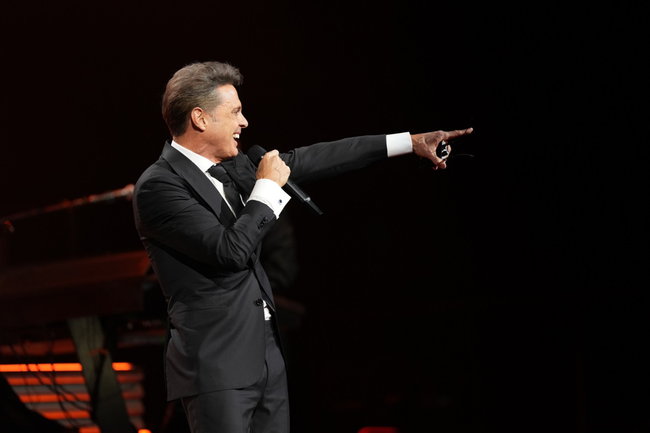 Show de Luis Miguel. Foto: prensa.