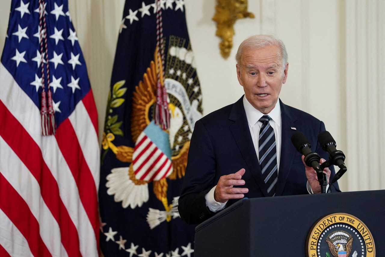 Joe Biden, presidente de Estados Unidos. Foto: Reuters.