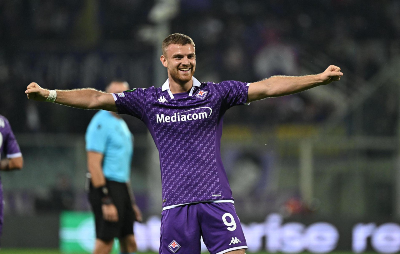 Lucas Beltrán; Fiorentina. Foto: EFE.