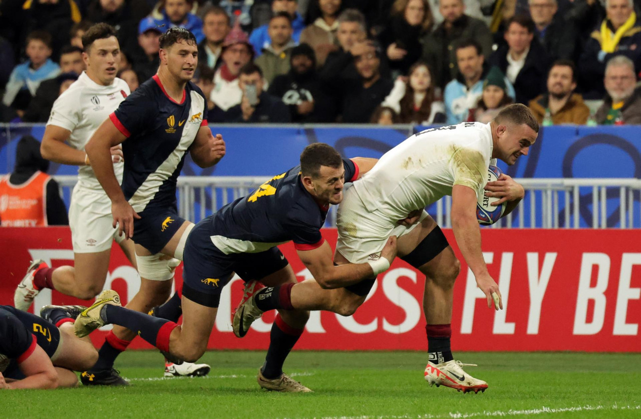 Los Pumas vs Inglaterra. Foto: EFE